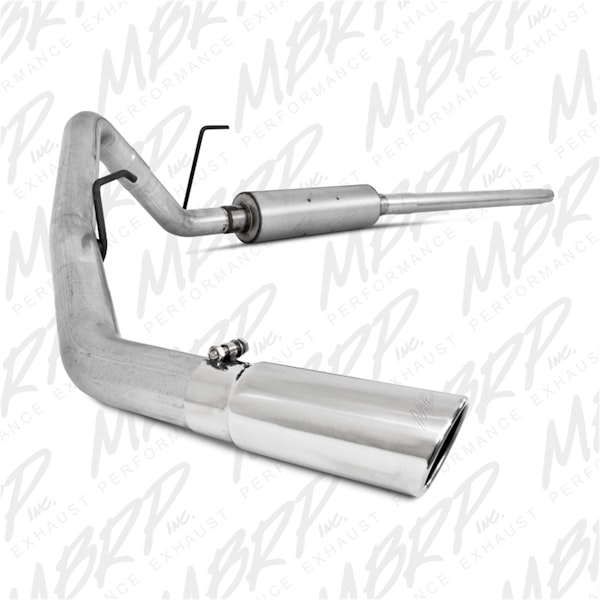 MBRP Exhaust S5200AL 3in. Cat Back; Single Side; AL