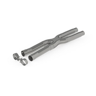MBRP Exhaust S7213409 2.5in. Resonator Bypass. X-Pipe. T409 MBRP Exhaust S7213409 2.5in. Resonator Bypass. X-Pipe. T409