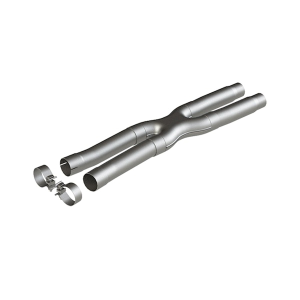 MBRP Exhaust S7213AL Installer Series Resonator Delete X Pipe