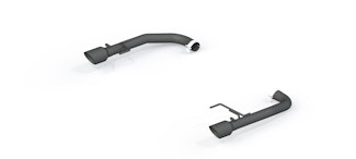 MBRP Exhaust S7276BLK 2 1/2in. Axle Back Kit; Black Coated