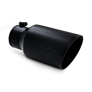MBRP Exhaust T5072BLK Tip. 6in. O.D. Dual Wall Angled 4in. inlet 12in. Length. BLK. MBRP Exhaust T5072BLK Tip. 6in. O.D. Dual Wall Angled 4in. inlet 12in. Length. BLK.