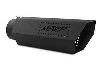 MBRP Exhaust T5165BLK Black Hex Exhaust Tip