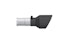 MBRP Exhaust T5204BLK MBRP Tip Set, 5in OD Dual Wall Angle Cut, BLK.