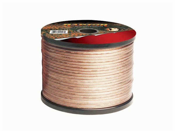 Metra Electronics S16-50 SPEAKER WIRE 16GA CLEAR 50FT