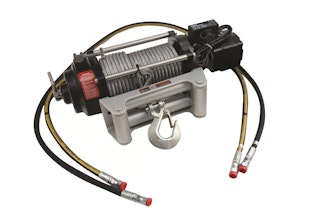 Mile Marker 75-50085C 9000 lb. Hydraulic12V Winch 2-Speed