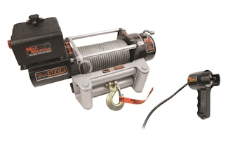 Mile Marker 77-50141W SEC8 (ES) 12V Waterproof Winch 4.8 HP Series Wound Motor