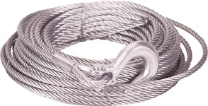 WARN 60076 ATV Winch Cable, Wire Rope, 3/16 x 50 ft. Fitment in listing
