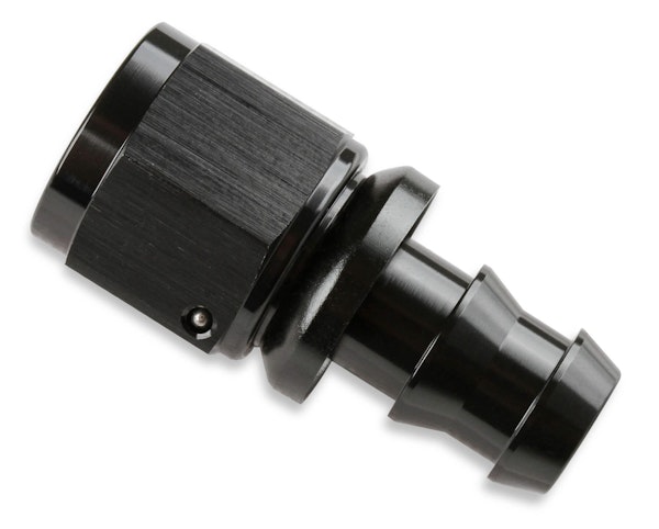 Mr. Gasket 200110-BL -10 ST HOSE END PUSH-ON BLACK