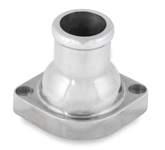 Mr. Gasket 2671NA WATER NECK,GM LS STRGHT 97-UP POLISHED
