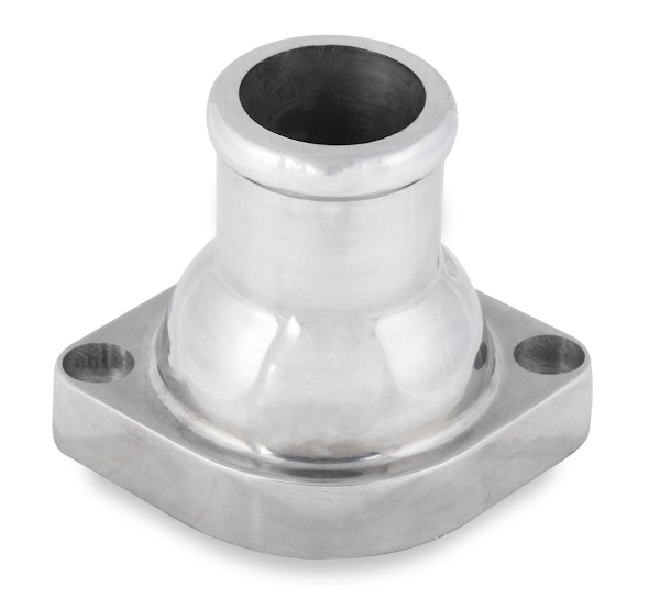 Mr. Gasket 2671NA WATER NECK,GM LS STRGHT 97-UP POLISHED