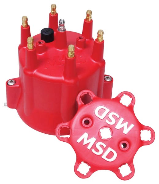 MSD Distributor Cap - Chevy 6-Cyl