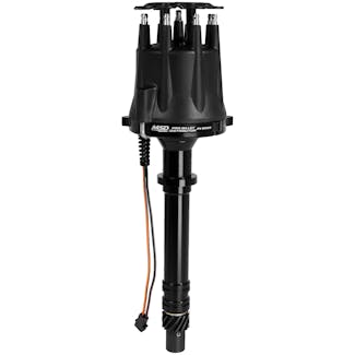MSD Performance 85555 MSD Black Distr., Chevy V8,Pro-Billet