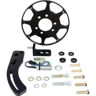 MSD Performance 86203 Crank Trigger Kit, Fly. Magnet, BBC,BLK
