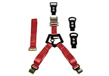 N-FAB BM1TSRD Bed Mounted Rapid Tire Strap, Textured Black