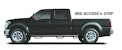 N-FAB F99105CC-6-TX Nerf Step, Textured Black