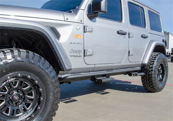 N-FAB J184RKRS4 RKR Step System, Textured Black