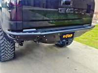 N-FAB T07RBS-H RBS-H Rear Bumper, Gloss Black