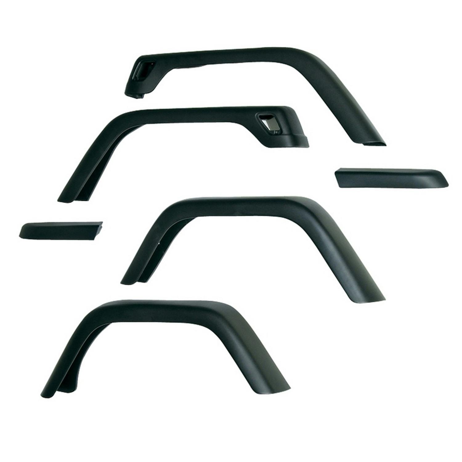 Omix-ADA 11608.01 7 Inch Fender Flare Kit, Including Hardware