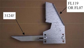 Owens Products 10-1048 BRACKET KIT FOR TRANSENDER RUNNING BOARDS