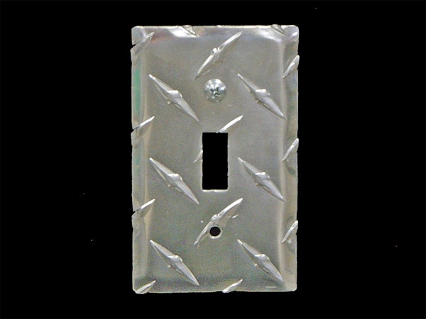 Owens Products 39135 SINGLE SWITCH COVER-DIAMOND TREAD; 10 PACK