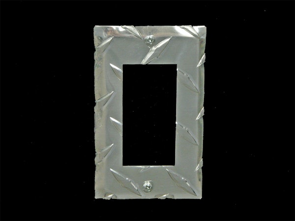 Owens Products 39144 SINGLE ROCKER (GFI) SWITCH COVER-DIAMOND TREAD; 10 PACK
