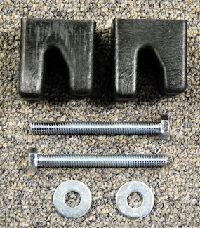 Owens Products 49-010 Tool Box Mounting Kit; Premium No Drill Clamp Kit;
