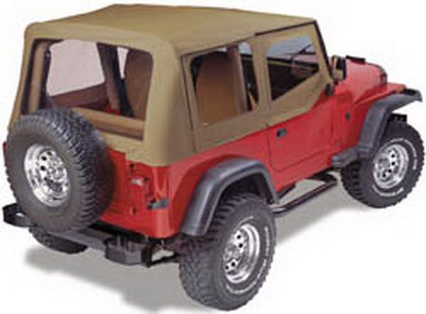Pavement Ends 51130-15 Replay OEM Replacement Soft Top Black Denim