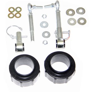 Performance Accessories PAJL175DPA JEEP WRANGLER JK 1 3/4in. FRONT COIL SPACER W/DISCONNECT LINKS