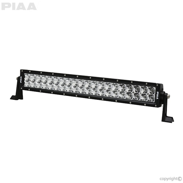 PIAA 16-06620 Quad Series 20" Dual Row LED Light Bar Spot Beam Single