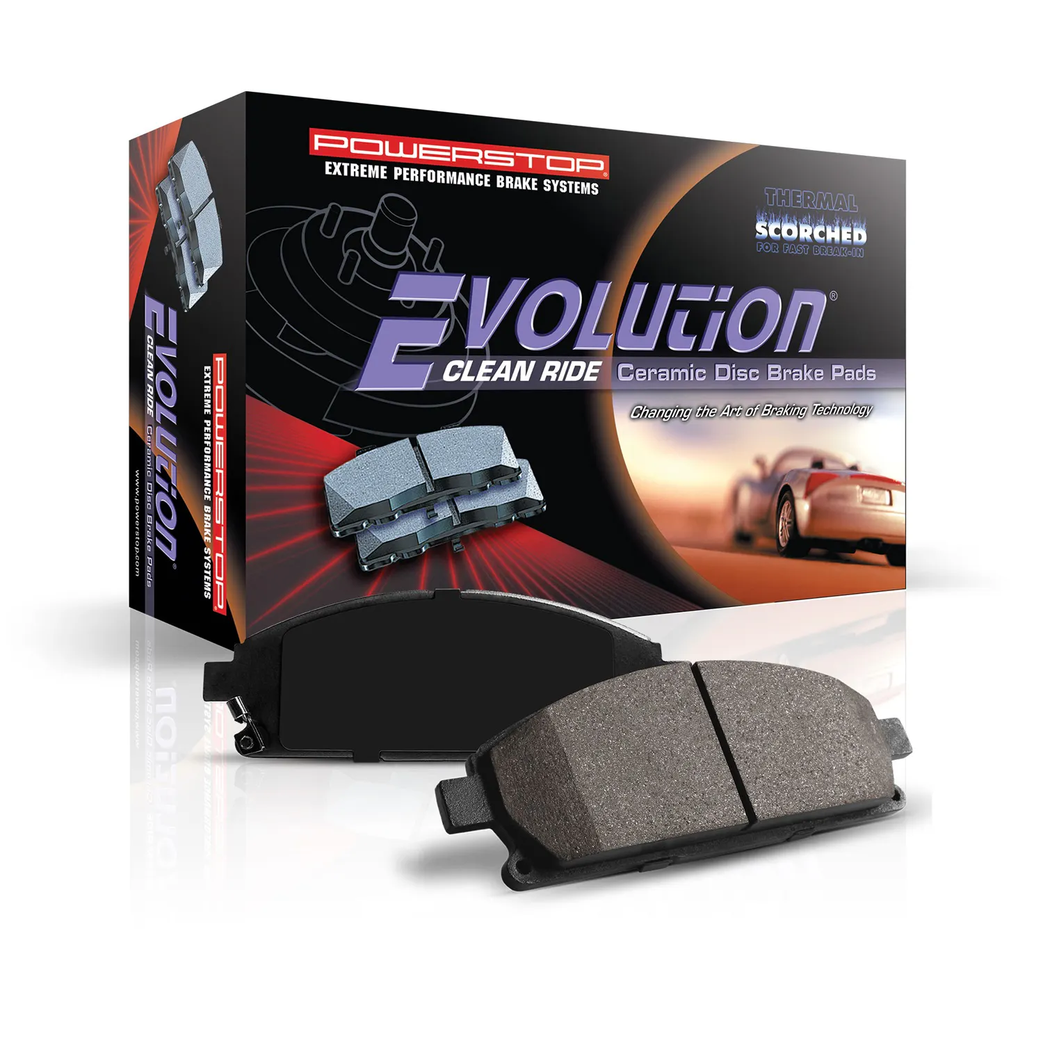 Power Stop LLC 16-2170 Z16 EVO CERAMIC PAD