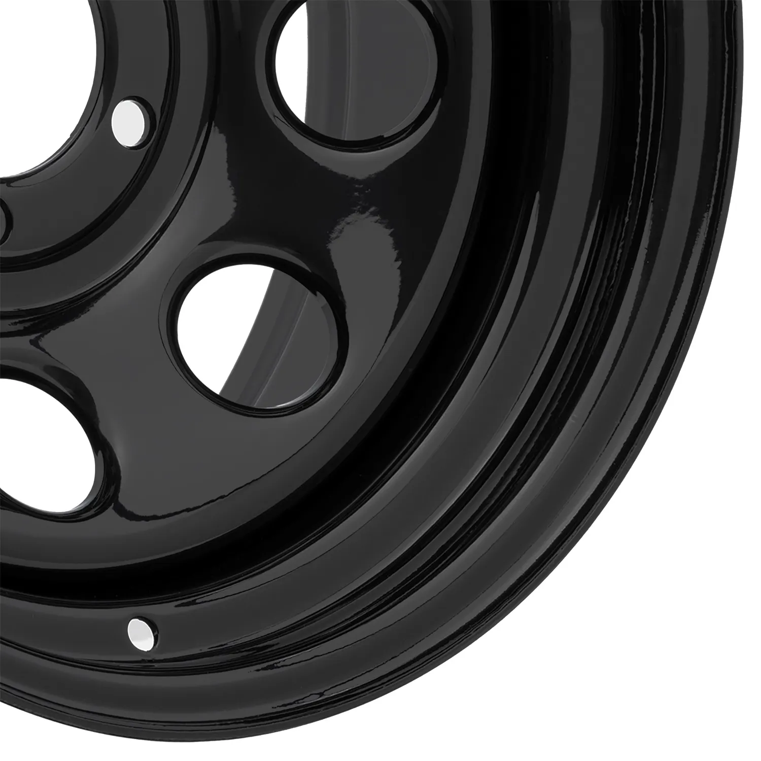 Pro Comp Steel Wheels 97-5185F Rock Crawler Series 97 Black Monster Mod ...