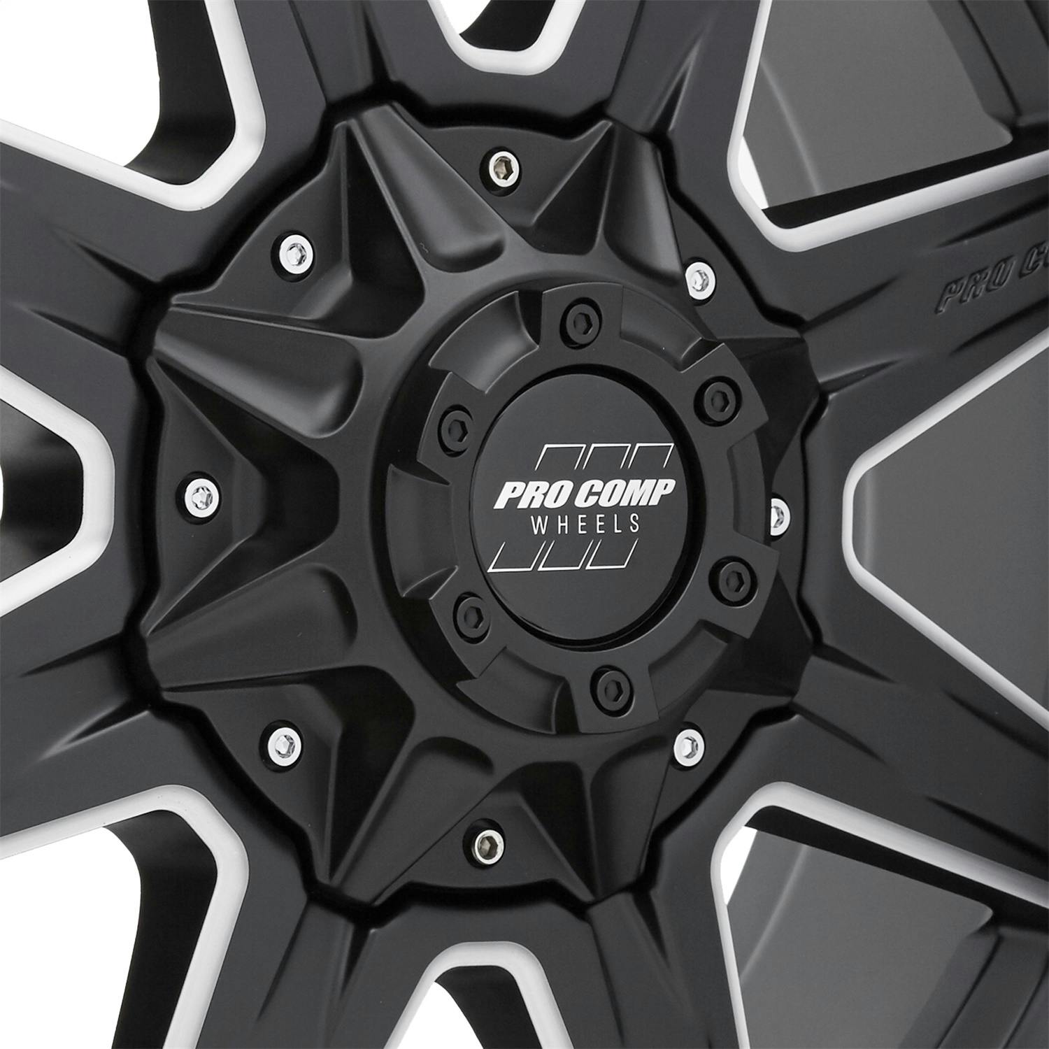 Pro Comp Wheels 5148-298250 Quick 8 Series Satin Black Finish