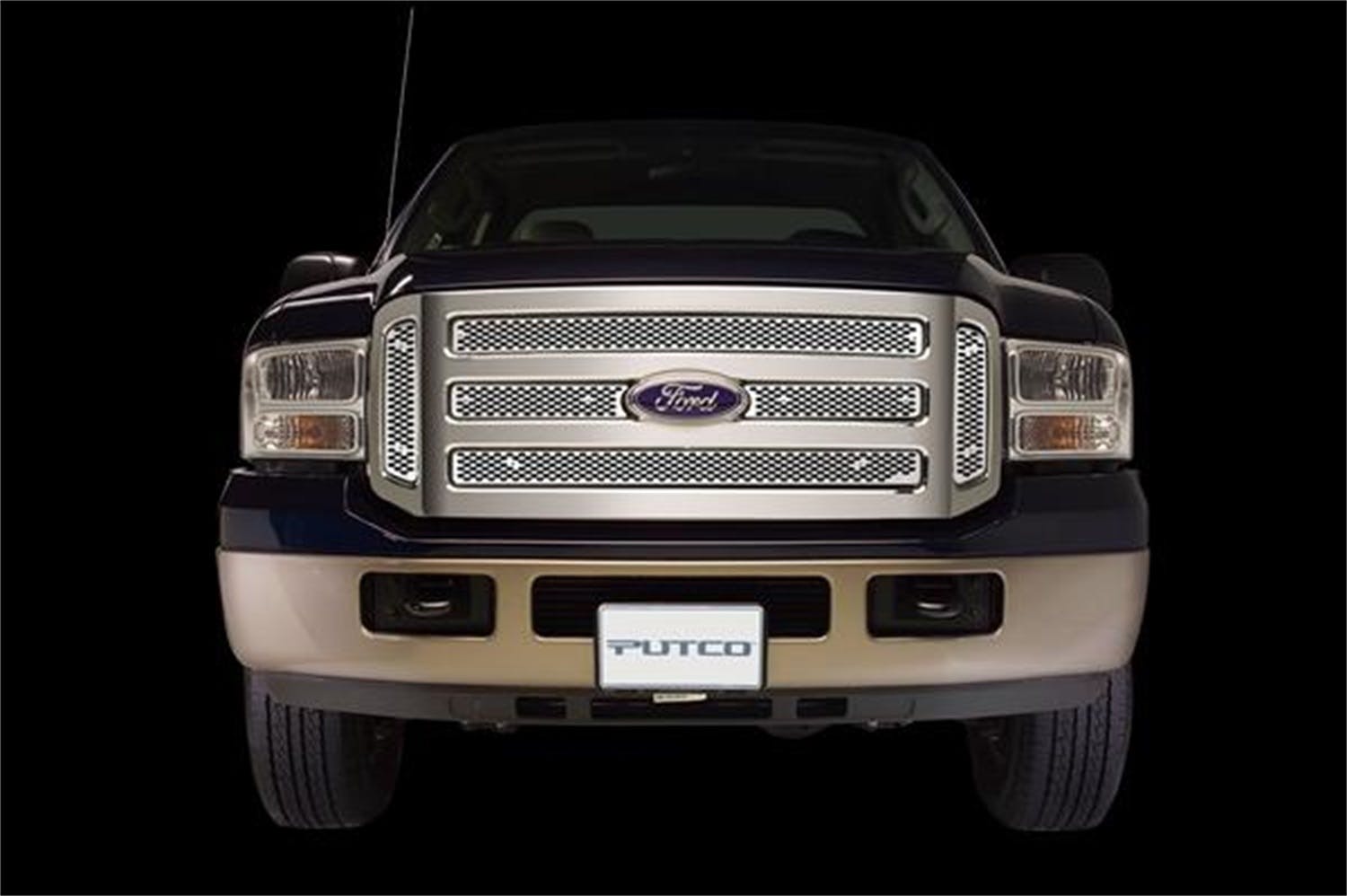 Putco 64502 Designer FX Honeycomb Stainless Steel Grille
