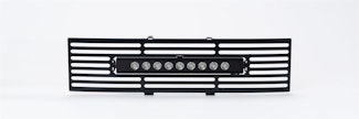 Putco 87182L EcoBoost Grille Black SS Bar and 10" Luminix Light Bar
