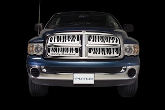 Putco 89101 Flaming Inferno Stainless Steel Grilles