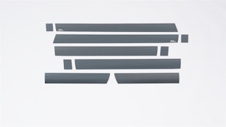 Putco 9751233BP Black Platinum Rocker Panels