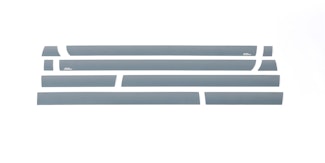 Putco 9751238BP Black Platinum Rocker Panels
