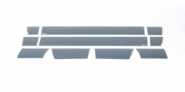Putco 9751412BP Black Platinum Rocker Panels