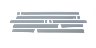 Putco 9751443BP Black Platinum Rocker Panels