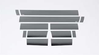 Putco 9751452BP Black Platinum Rocker Panels
