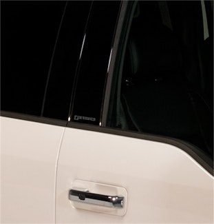 Putco 402670BP Black Platinum Pillar Posts Classic