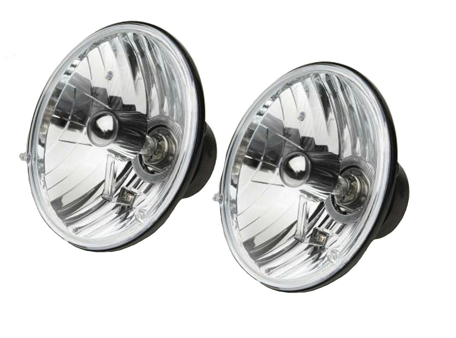 7 inch round halogen headlights