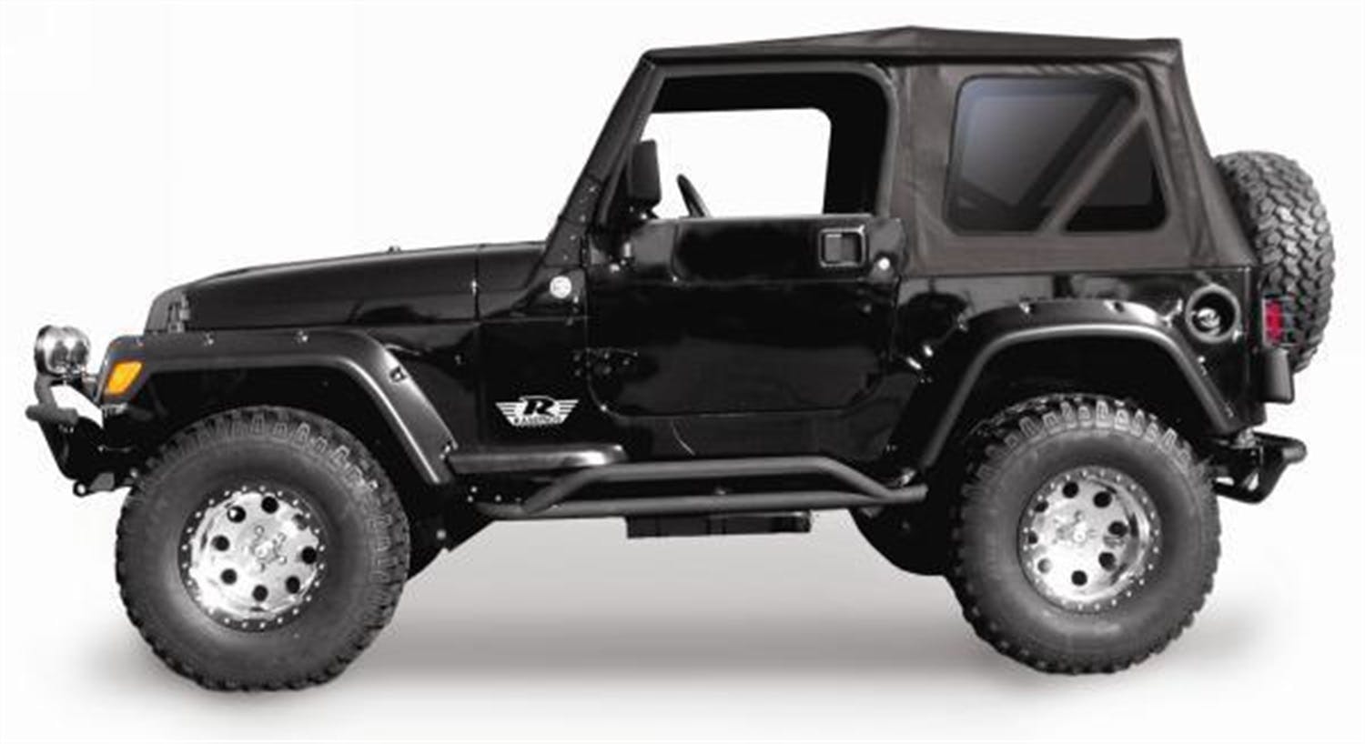 Rampage Products 68835 Complete Soft Top Kit - Frame