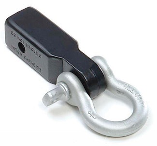 Rampage Products 8610 D-Ring Receiver Hitch for 2 Inch receiver
