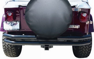 Rampage Products 773535 Tire Cover; Black Diamond; 33-35 in