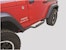Rampage Products 26627 Slimline 2 in. Round Side Bar Cab Length; Textured Black Powder Coat