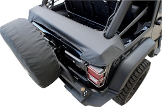 Rampage Products 960035 Soft Top Storage Boot; Black Diamond