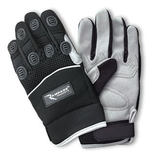 Rampage Products 86644 Recovery Gloves; Black