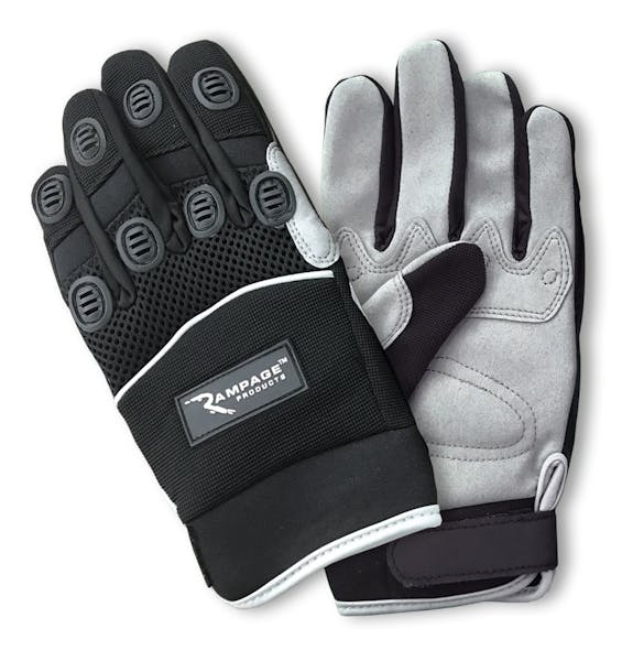 Rampage Products 86644 Recovery Gloves; Black
