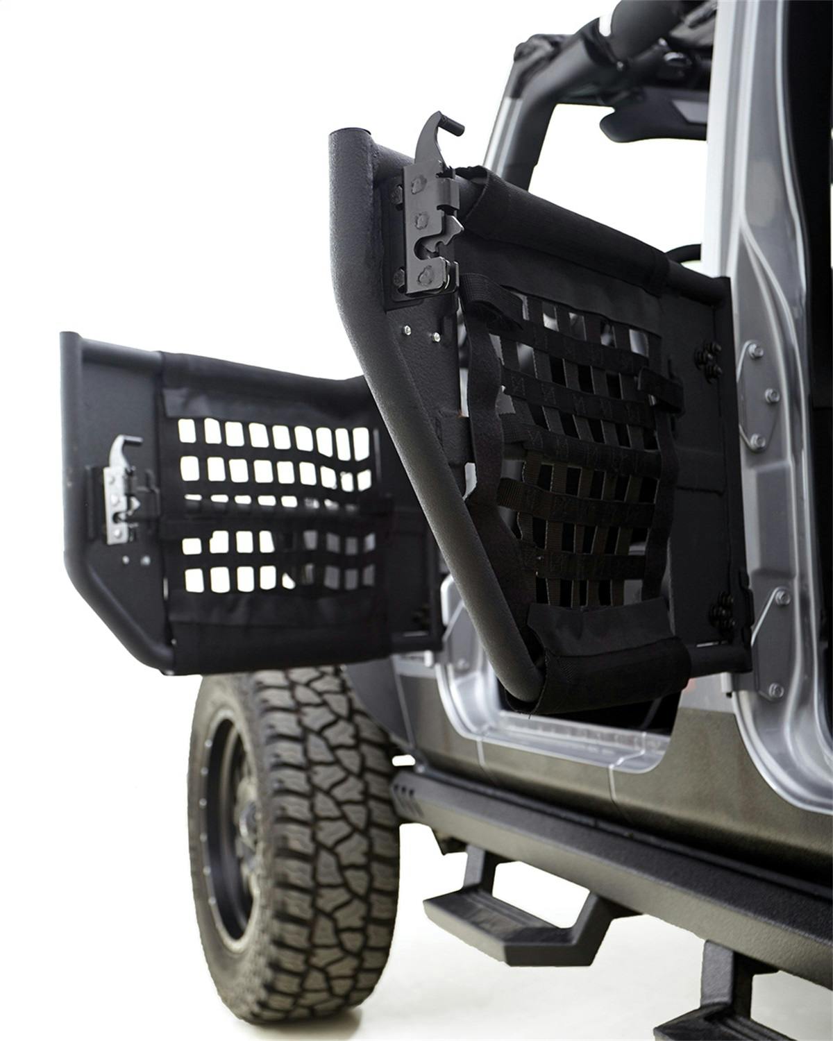 Rampage Products 7684 Trail Doors with removable netting, 4 pc set